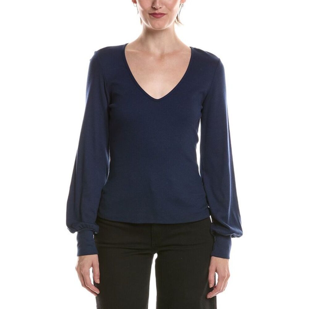 Michael Stars Womens  Olivia Balloon Sleeve Top